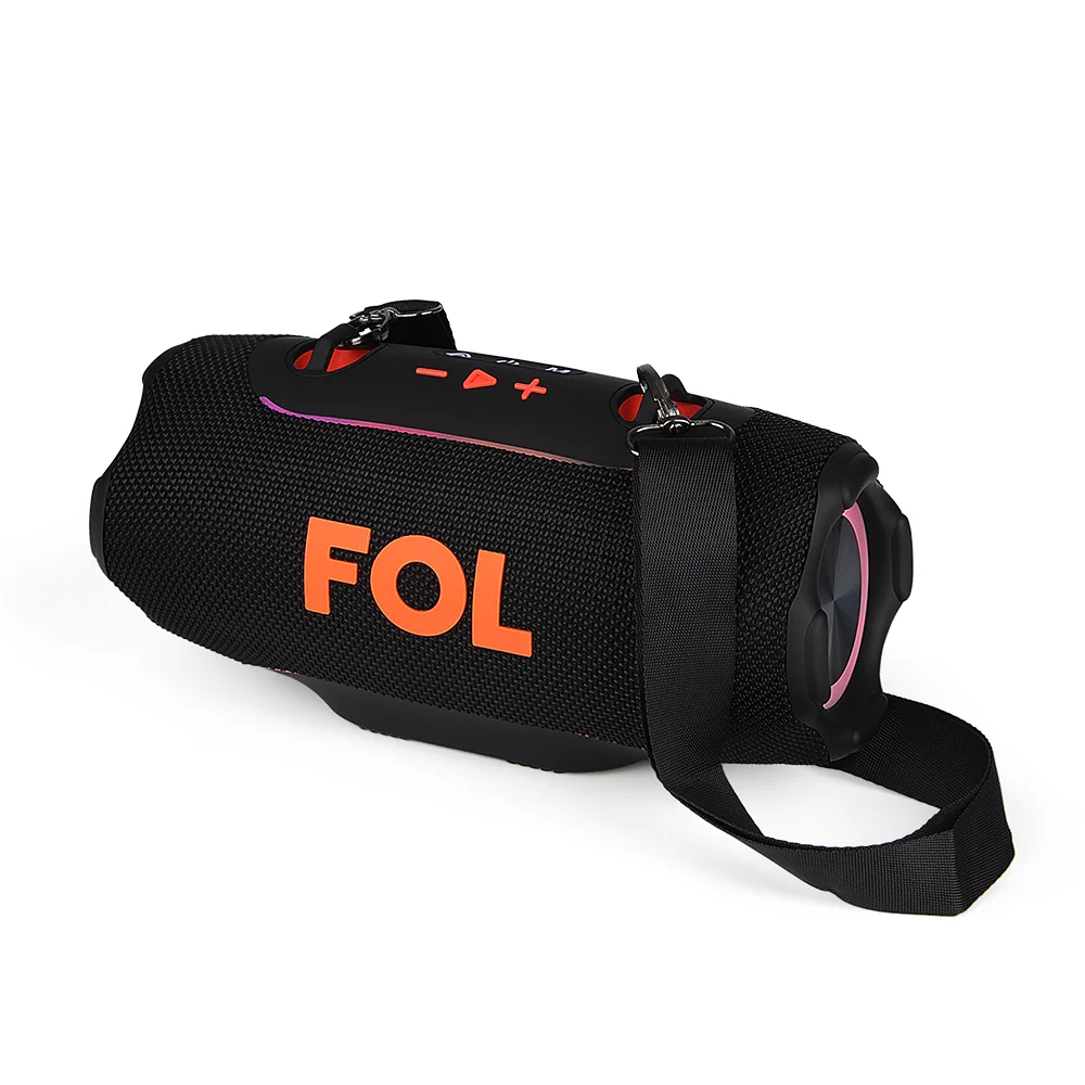 FS-S257 BOCINA TWS RECARGABLE CON LUZ RGB Y CORREA DESMONTABLE
